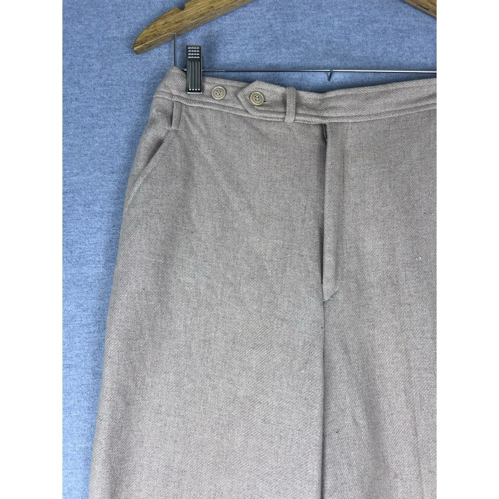 Vintage 60s 70s Lerner Shops Flared Pants Size 13‎ High Waist Mod